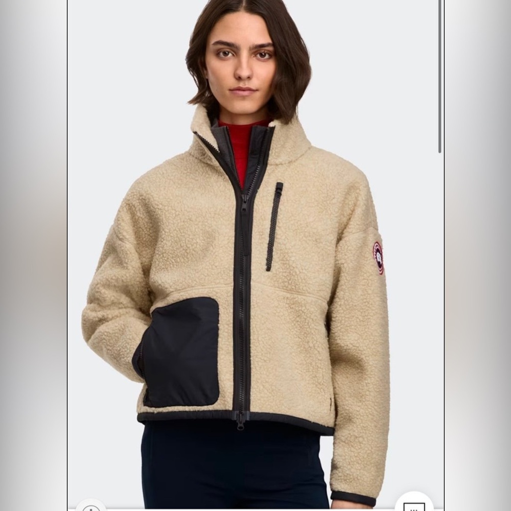 Canada Goose Simcoe Zip Up Fleece Jacket